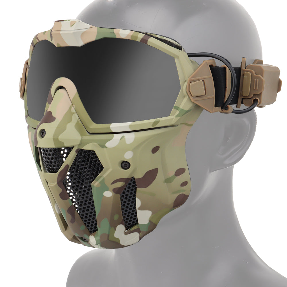 Tactical Full Face Airsoft & Paintball Mask TT48