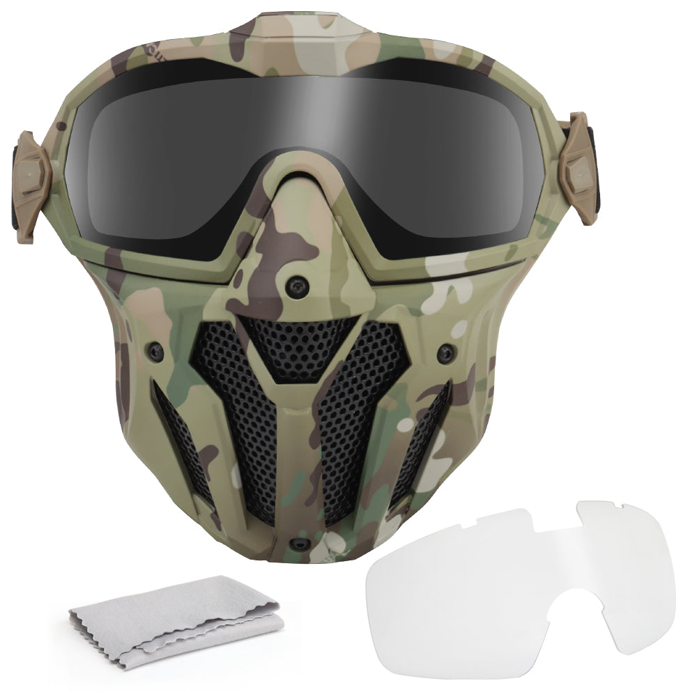 Tactical Full Face Airsoft & Paintball Mask TT48