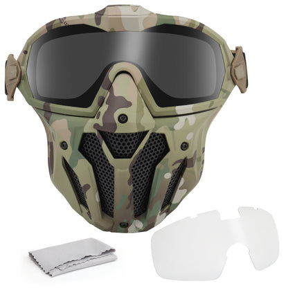 Tactical Full Face Airsoft & Paintball Mask TT48
