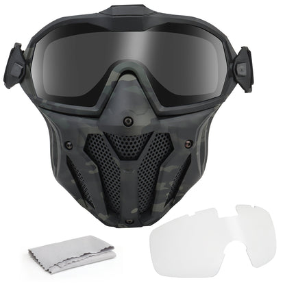 Tactical Full Face Airsoft & Paintball Mask TT48