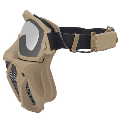 Tactical Full Face Airsoft & Paintball Mask TT48