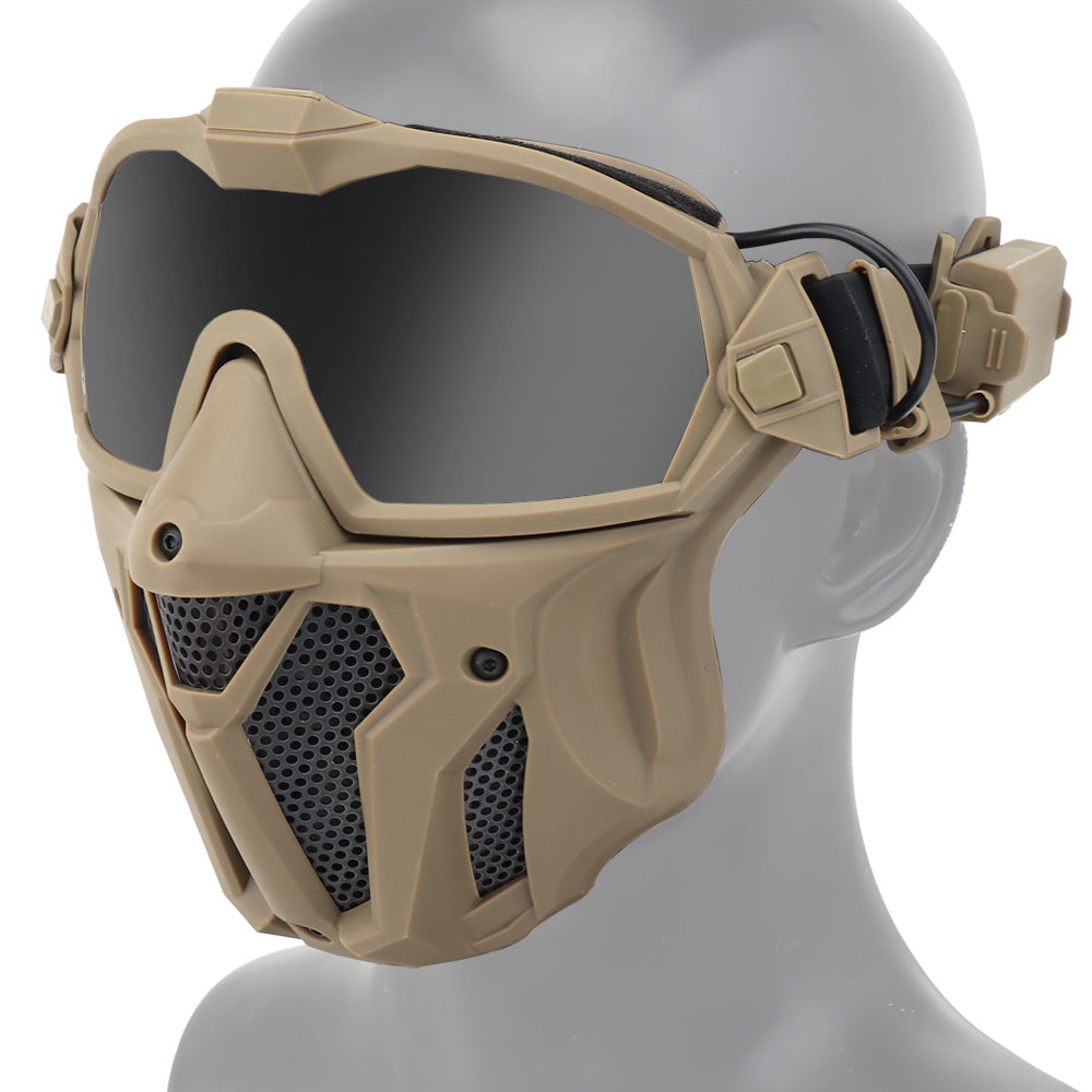 Tactical Full Face Airsoft & Paintball Mask TT48