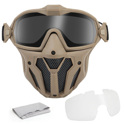 Tactical Full Face Airsoft & Paintball Mask TT48
