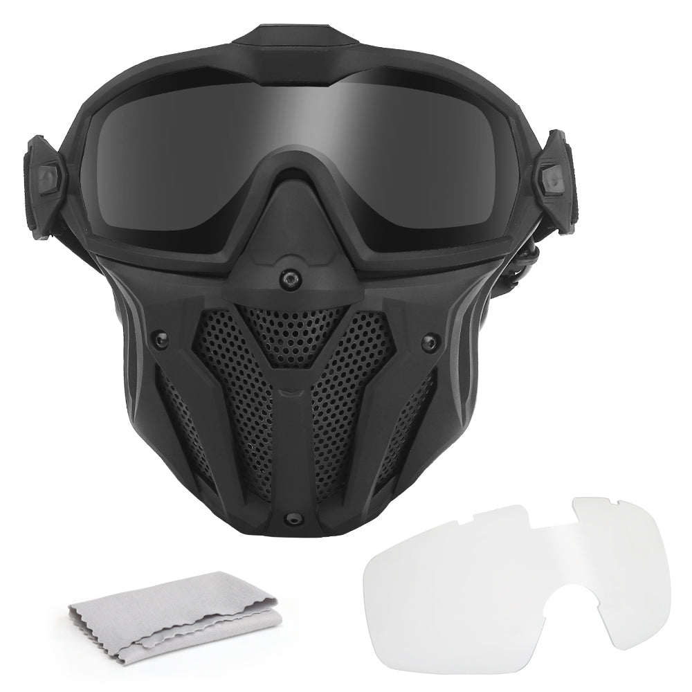 Tactical Full Face Airsoft & Paintball Mask TT48