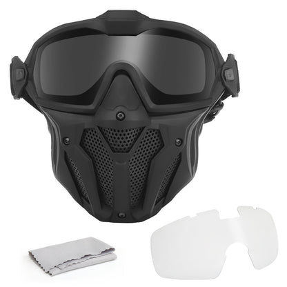 Tactical Full Face Airsoft & Paintball Mask TT48