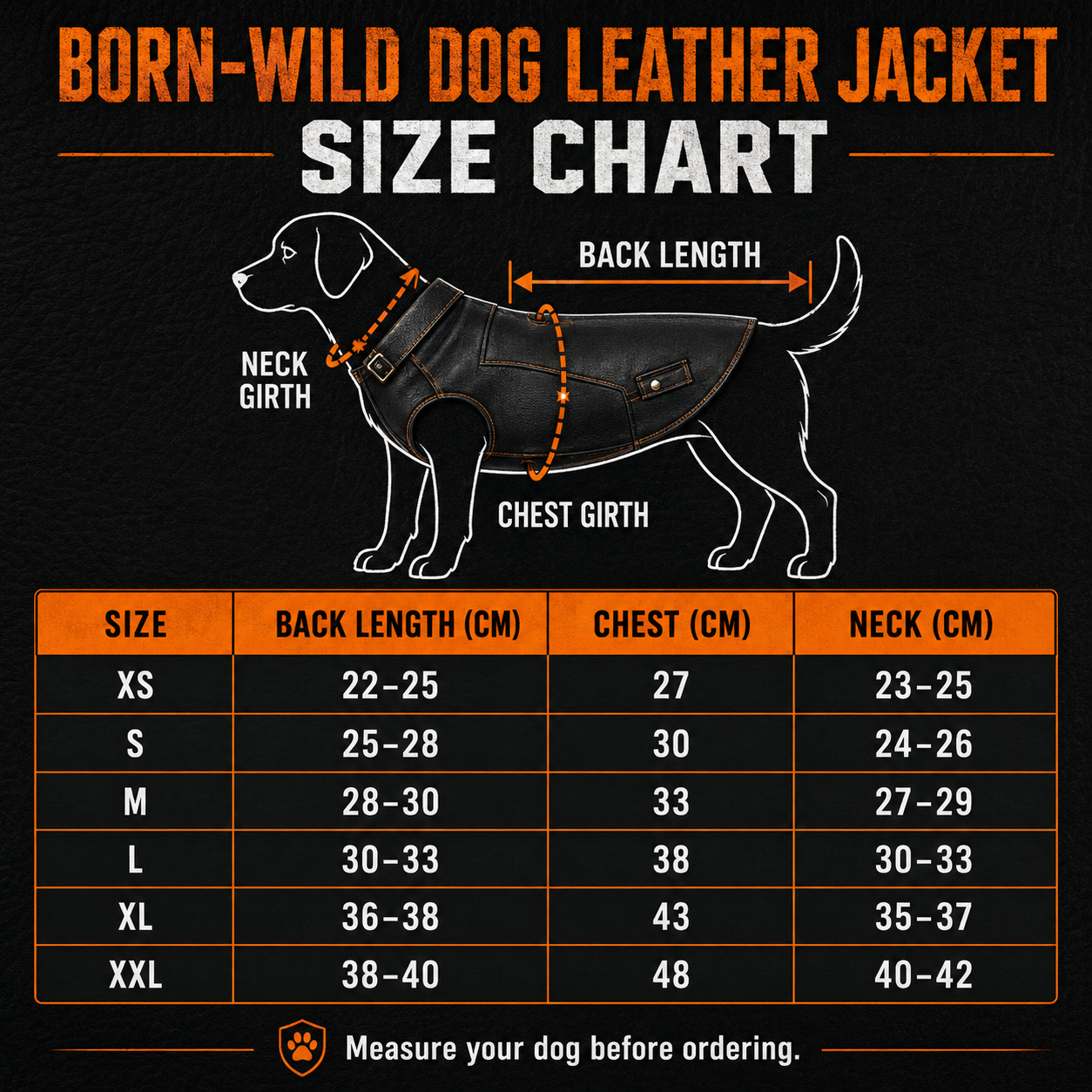Born-Wild Dog Leather Jacket