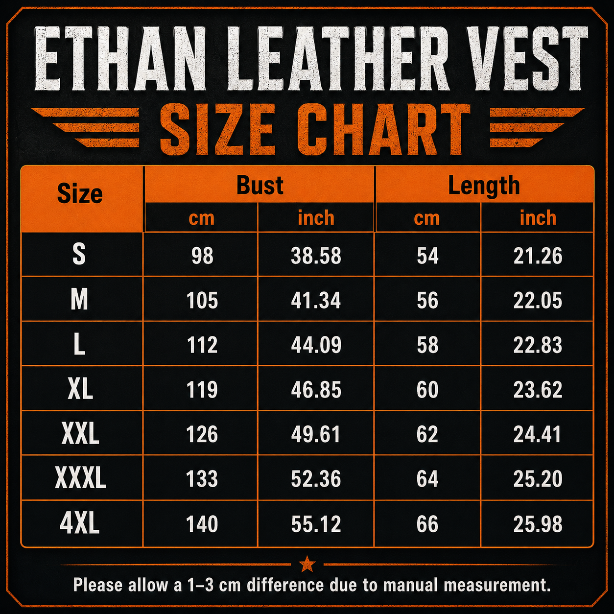 Ethan Leather Vest