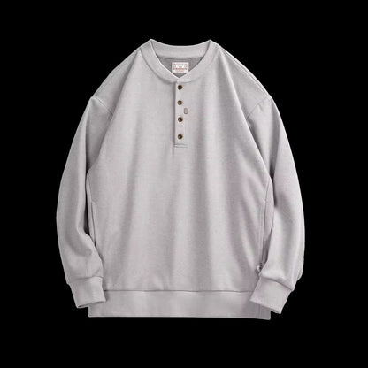 Gage Long Sleeve Henley Shirt