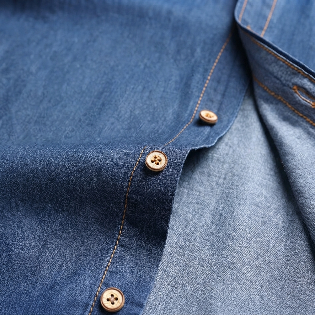 Personalized Road Rebel Denim Cotton Casual Shirts TT02