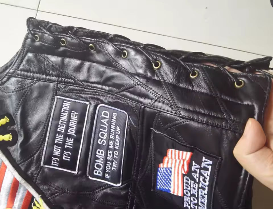Ethan Leather Vest
