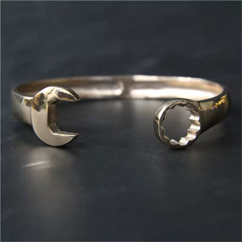 Wrench Biker Bangle