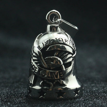 Ride To Live Live To Ride Eagle Biker Bell