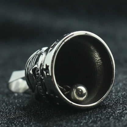 Ride To Live Live To Ride Eagle Biker Bell