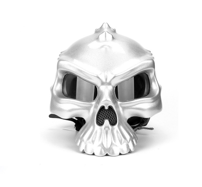 Asphalt King Helmet - Silver