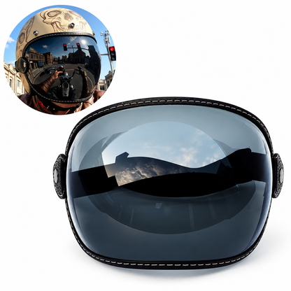 Flip up Lens Bubble Visor Face Shield Mask TT47