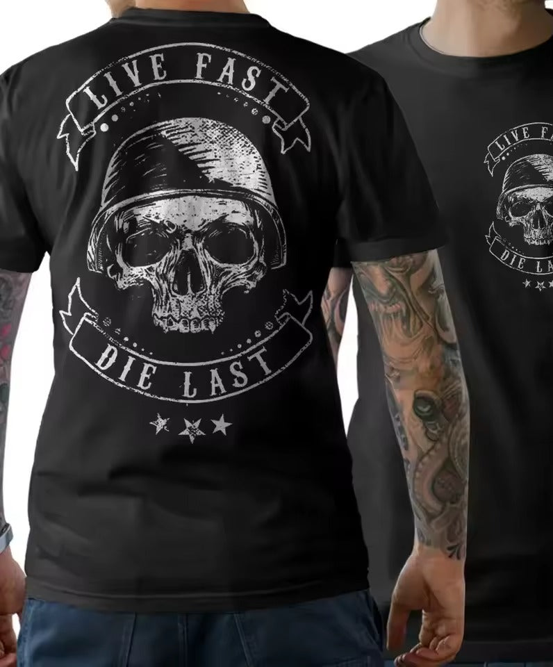 Live Fast Die Last Tee