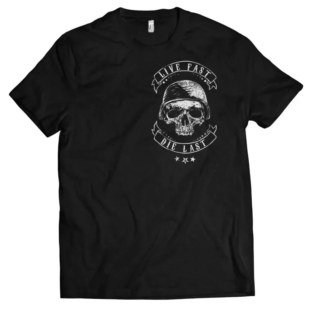 Live Fast Die Last Tee