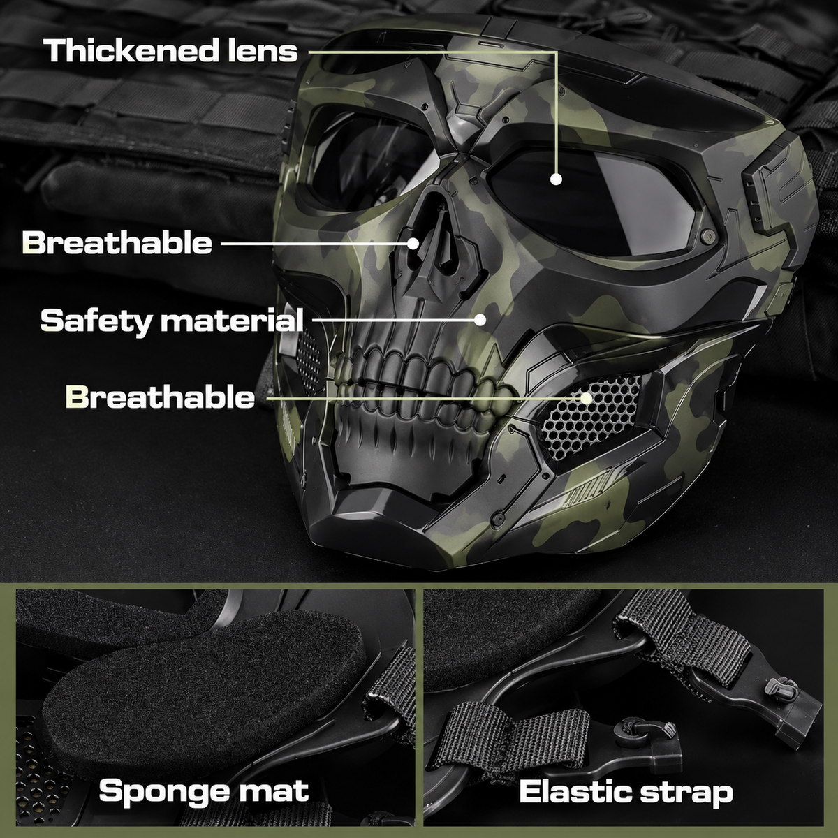 Tactical Skull Mask TT39