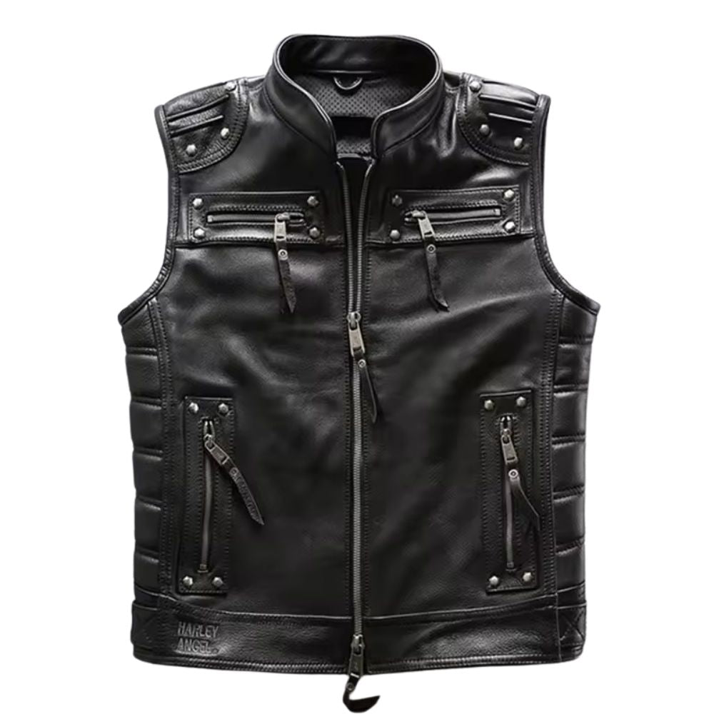 Maddox Leather Vest