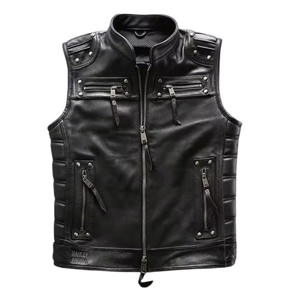 Maddox Leather Vest