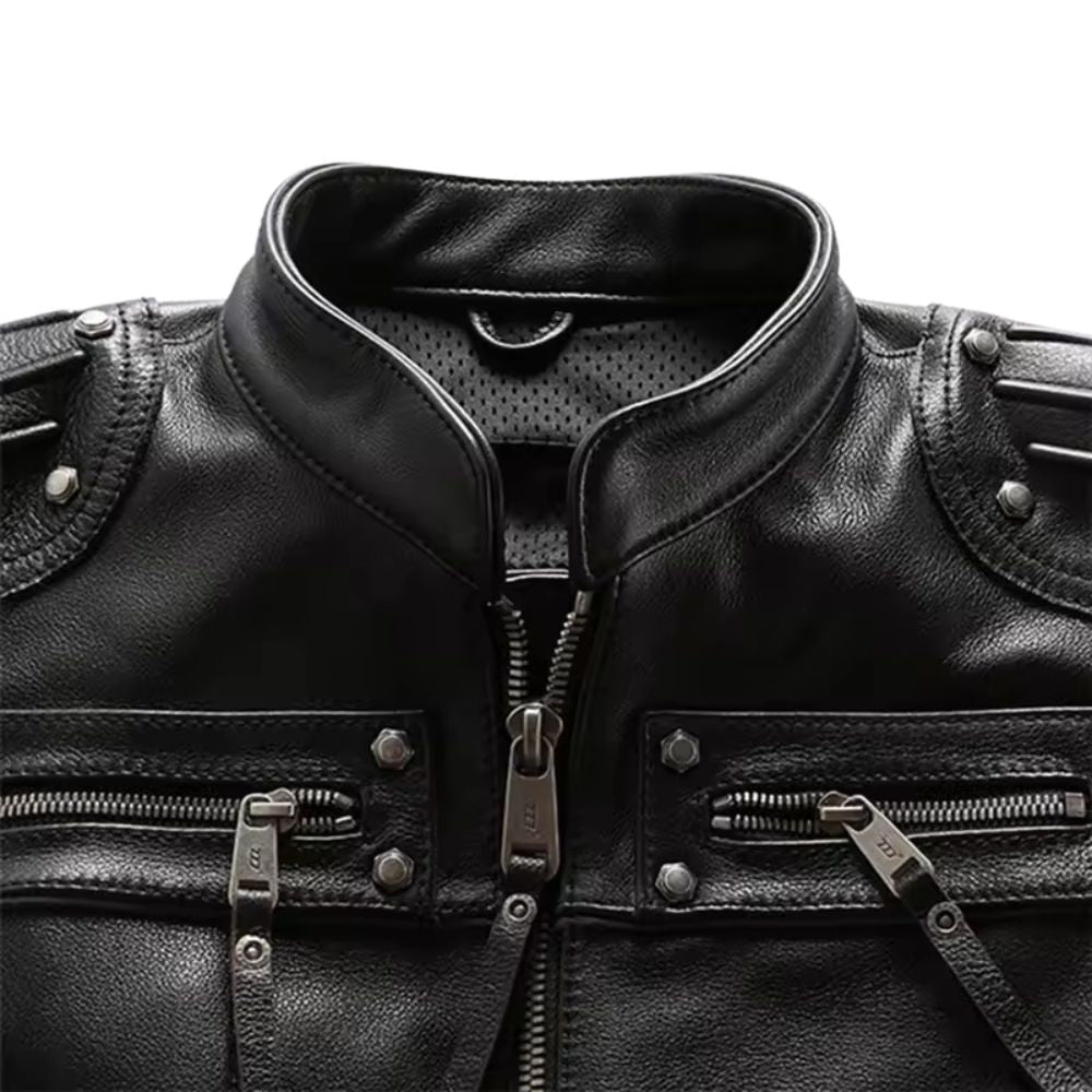 Maddox Leather Vest