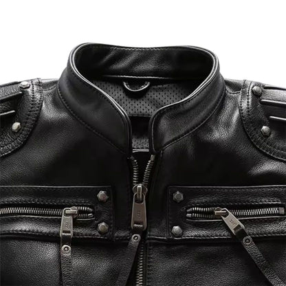 Maddox Leather Vest