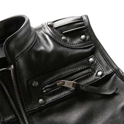 Maddox Leather Vest