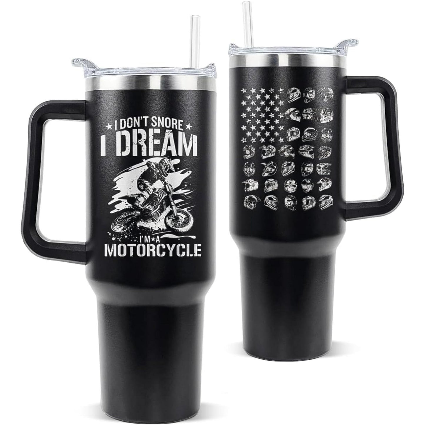 I'm a motorcycle 40oz Tumbler HA01