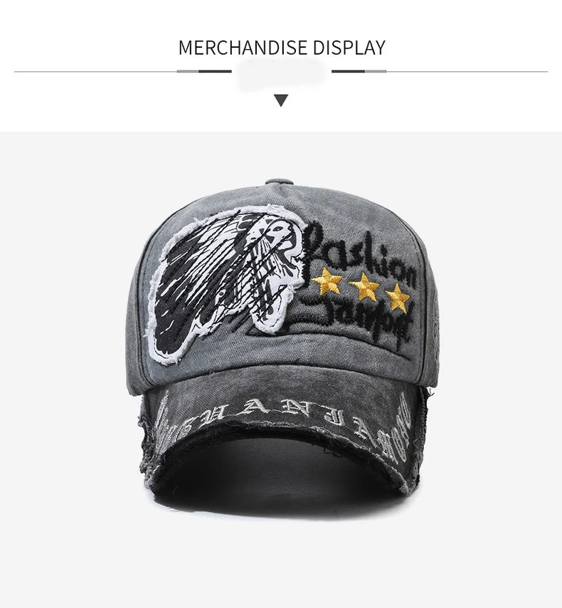 Motocycle Retro Baseball Cap