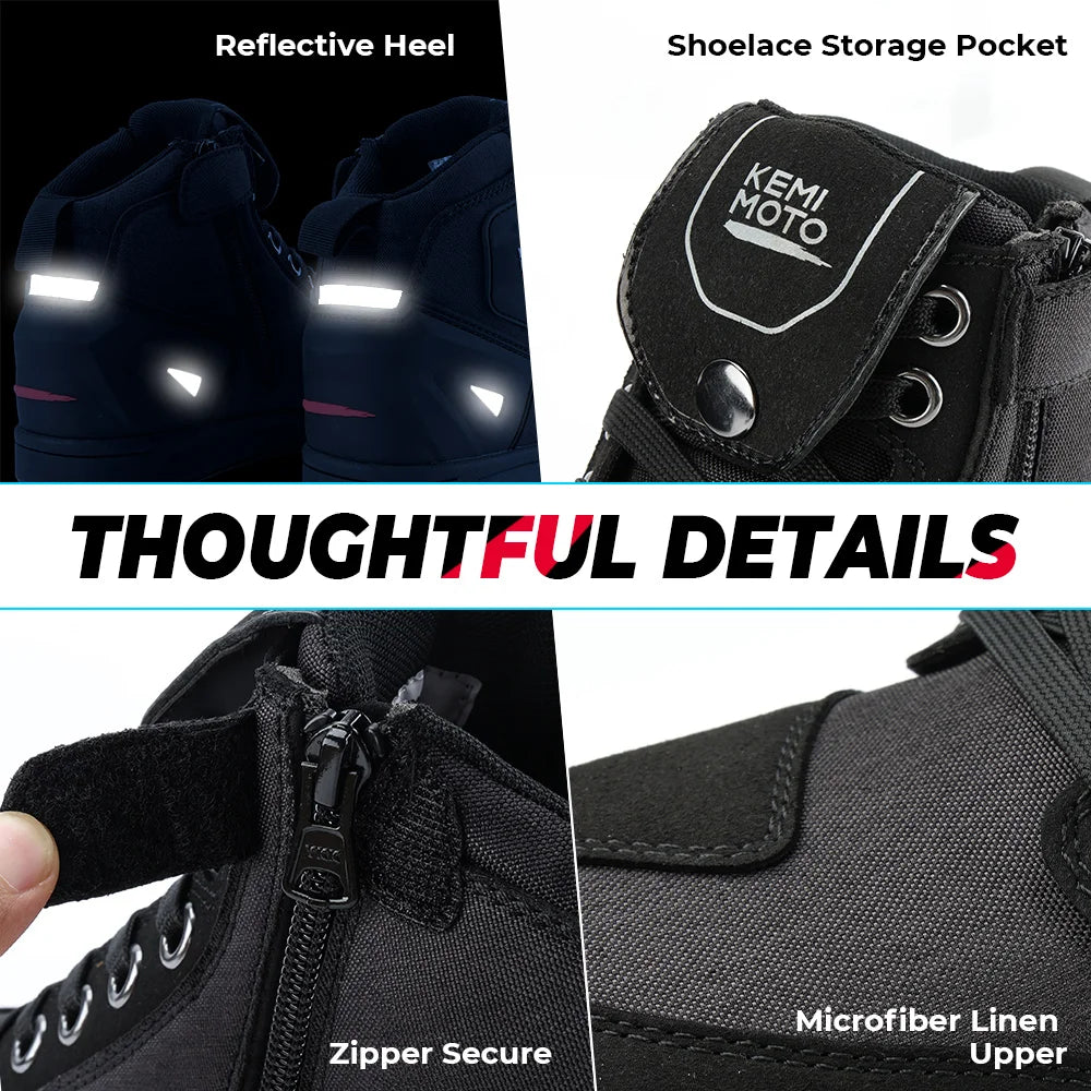 Tony Motorcycle Shoes - ABG x KemiMoto