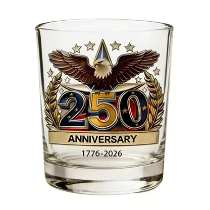 US. 250th Anniversary Whiskey Glass