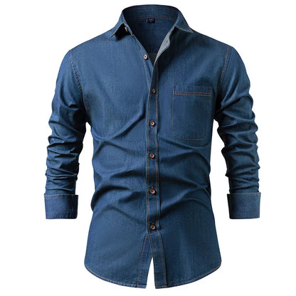 William Long Sleeve Denim Shirt