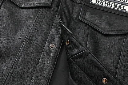 Son of Anarchy MC California Leather Vest