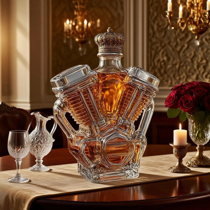 IronPulse Whiskey Bottle