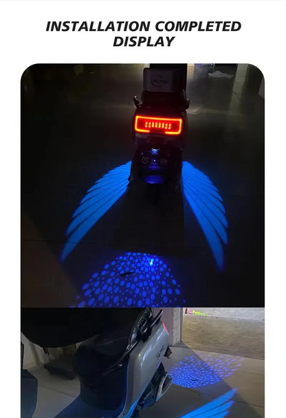 Motorcycle Angel Wings LED Light