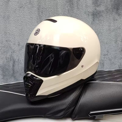 Vintage Street Cruiser Full-Face Motorcycle Helmet TT33