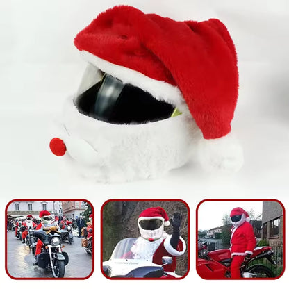 Santa Claus Helmet Cover