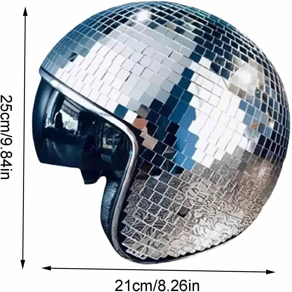 Steven Classic Disco Ball Helmet