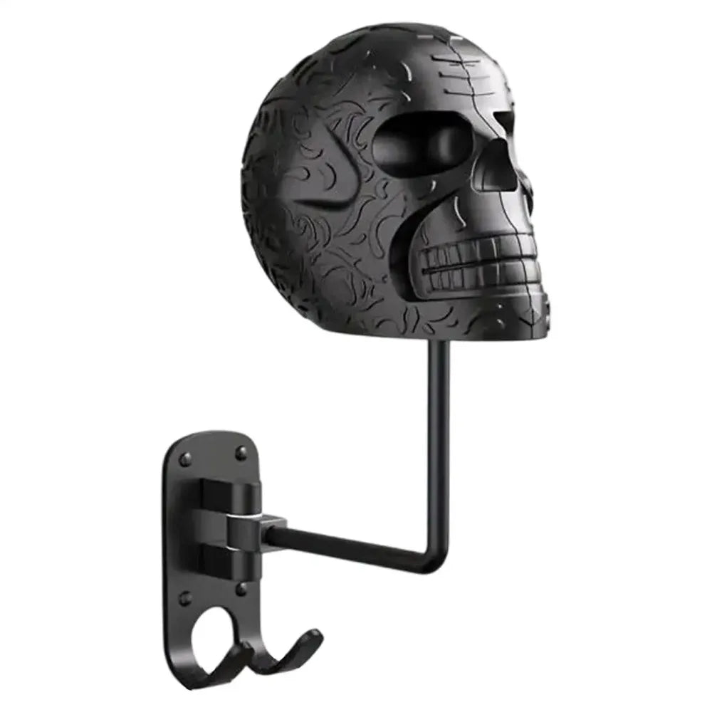 Skull Head Helmet Holder