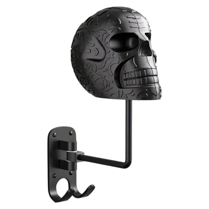 Skull Head Helmet Holder
