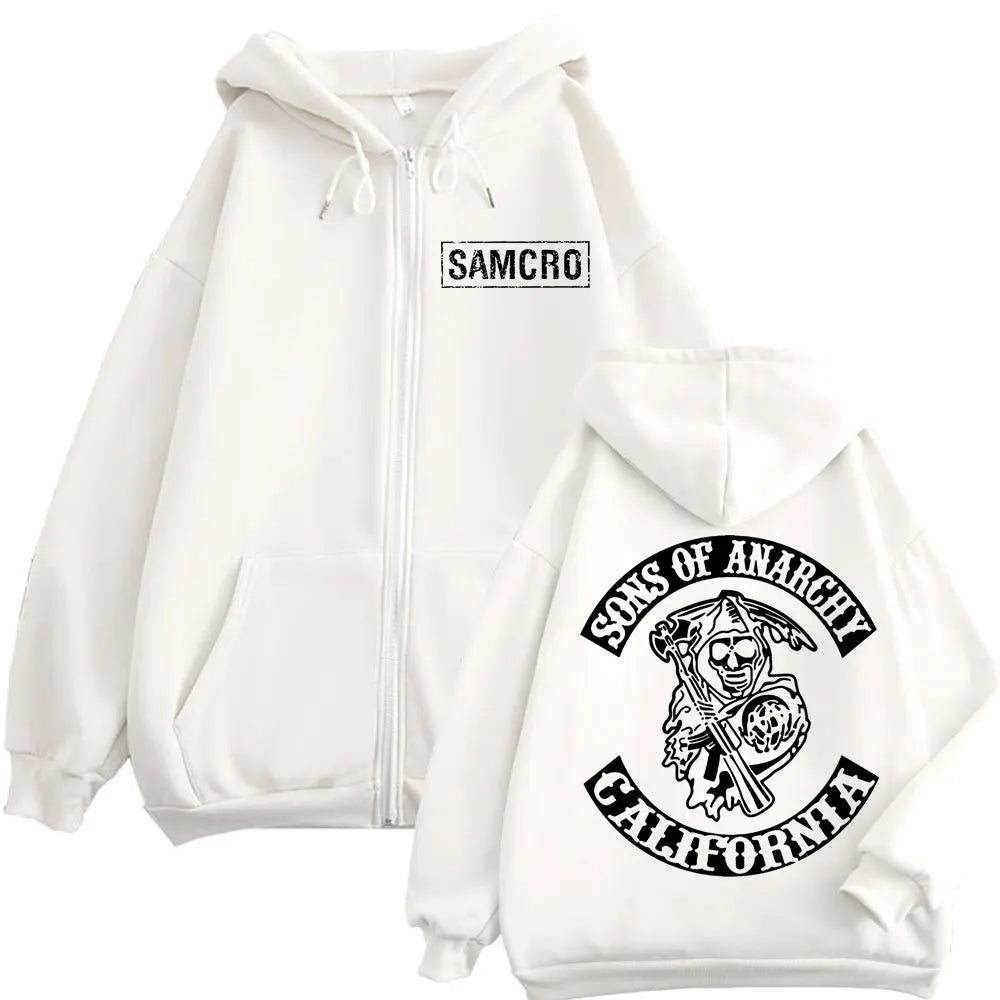 Samcro - Son of Anarchy Zipper Hoodie