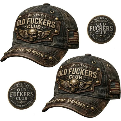 Old F*uckers Club Embroidered Baseball Cap