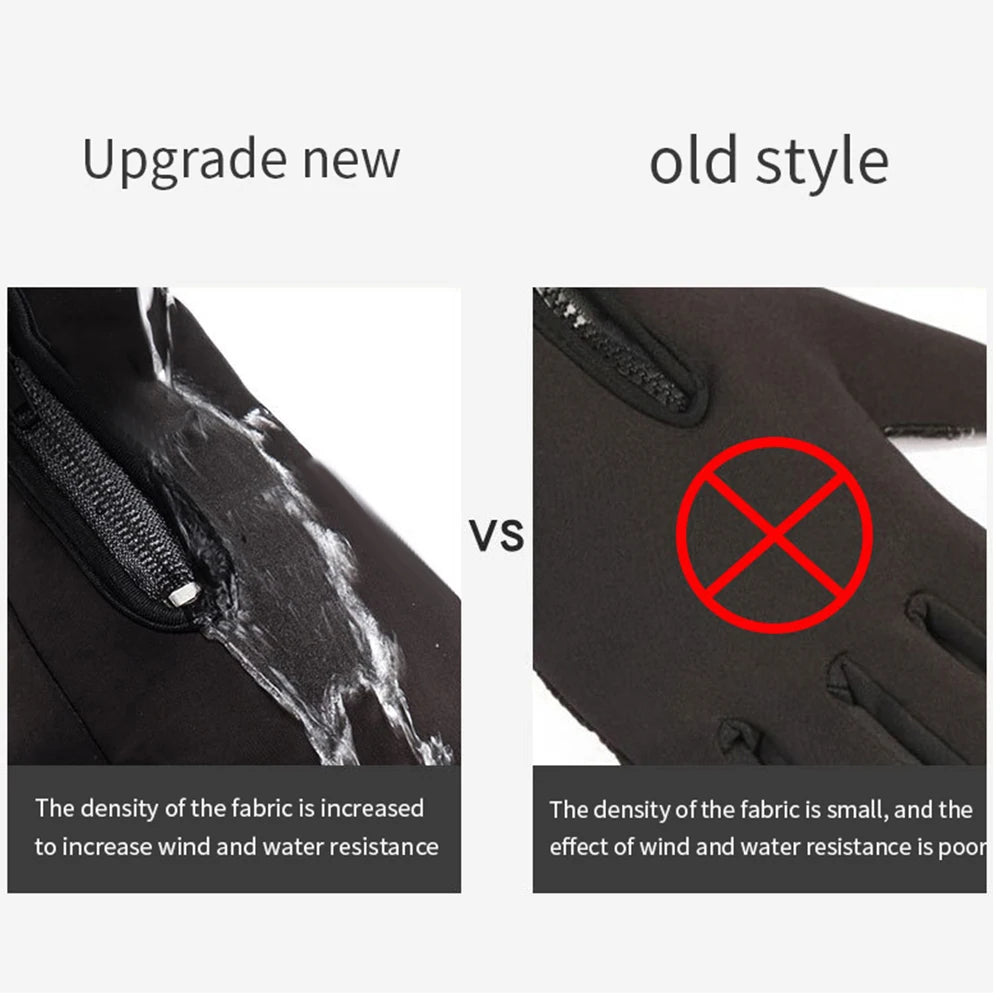 Thermal Fleece Lined Winter Gloves