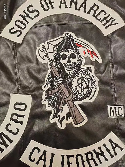 Son of Anarchy California Leather Vest