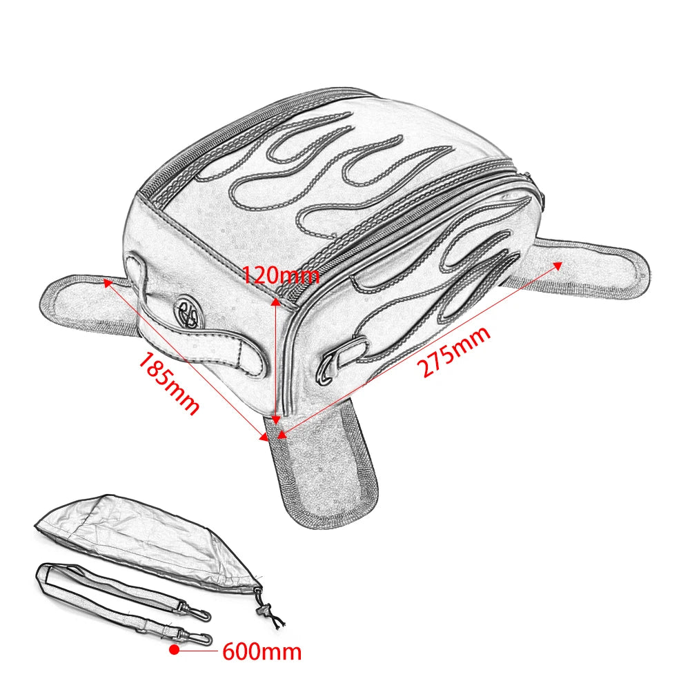Oscar Fuel Tank Bag