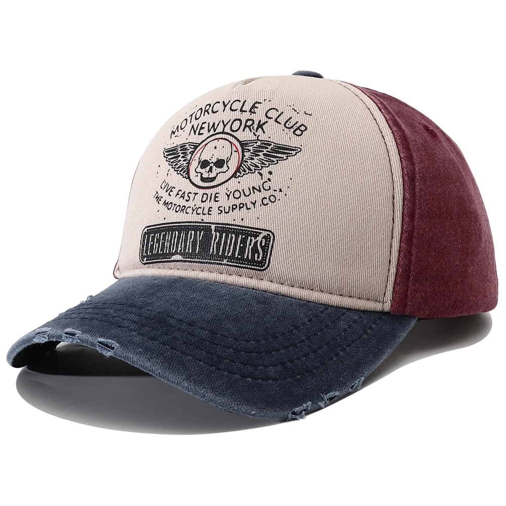 Motorcycle Club Baseballl Cap