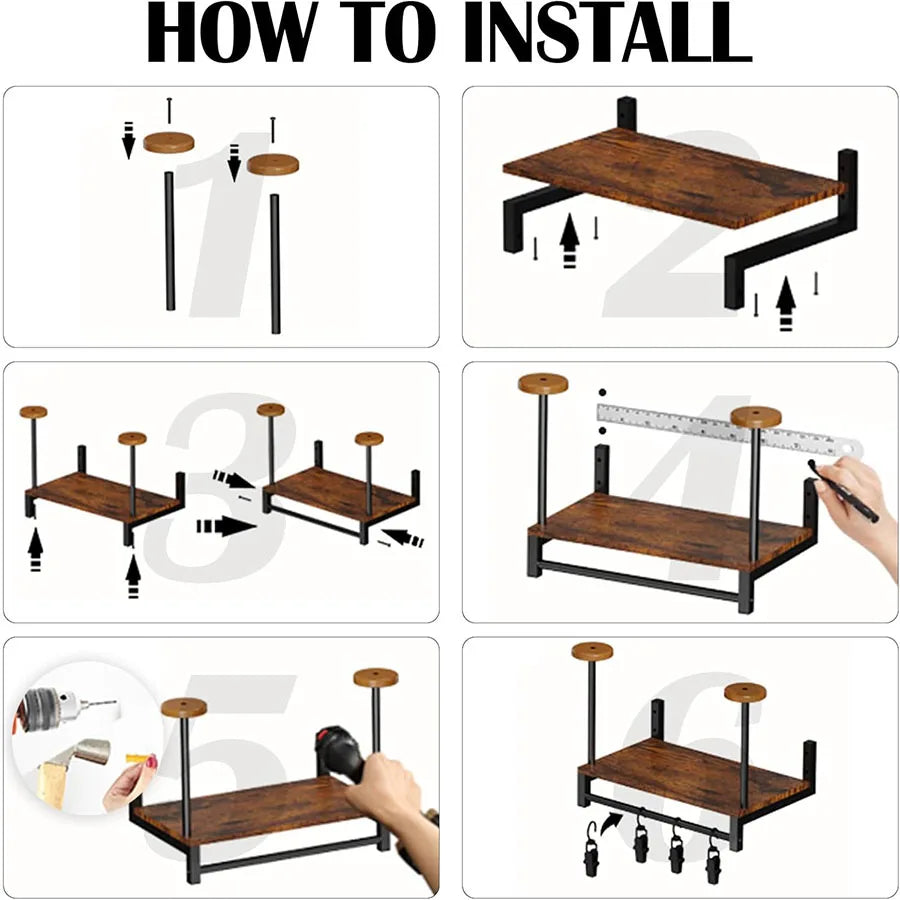 Motorcycle Helmet Multi-Function Bracket