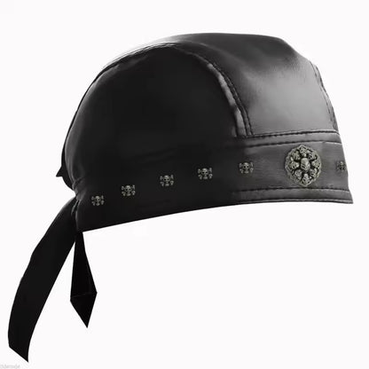 Sterling Leather Head Wrap