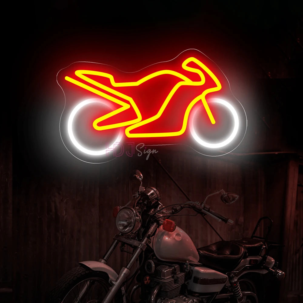 Motorbike Neon Sign 2