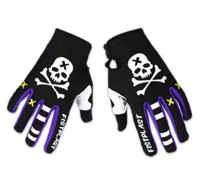 Skull Motorcycle Gloves